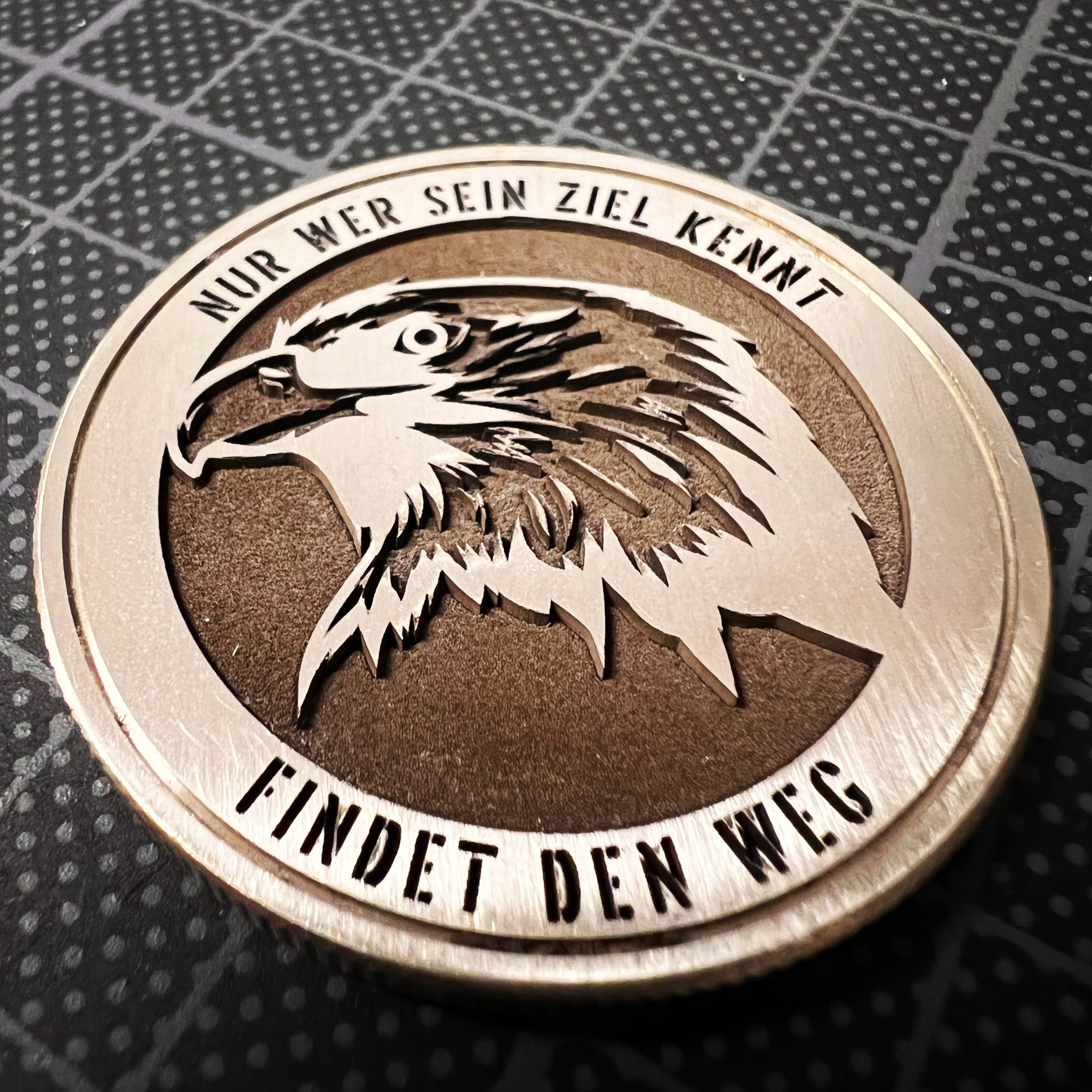 Coin Tiefengravur